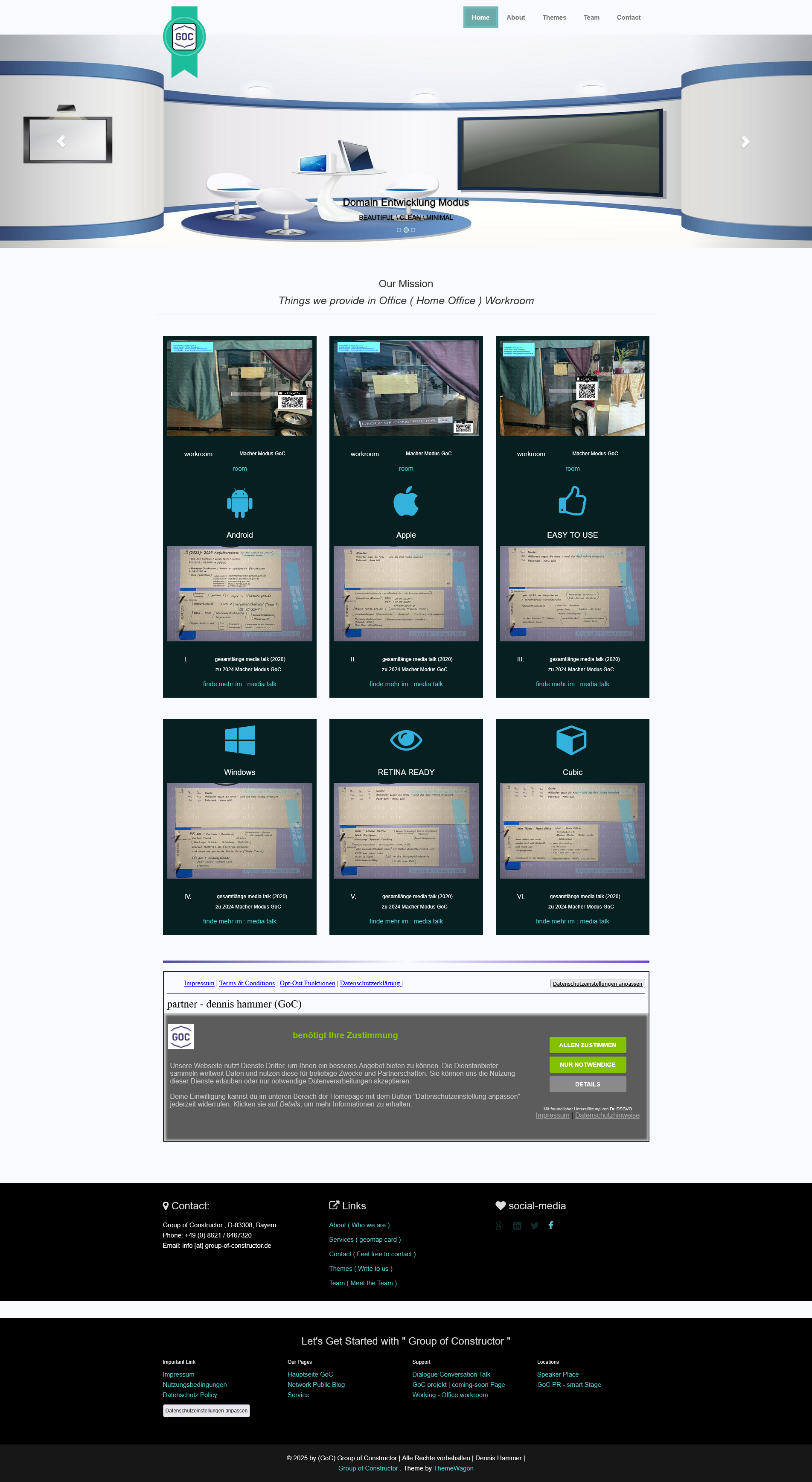 Homepage-layout-triggern