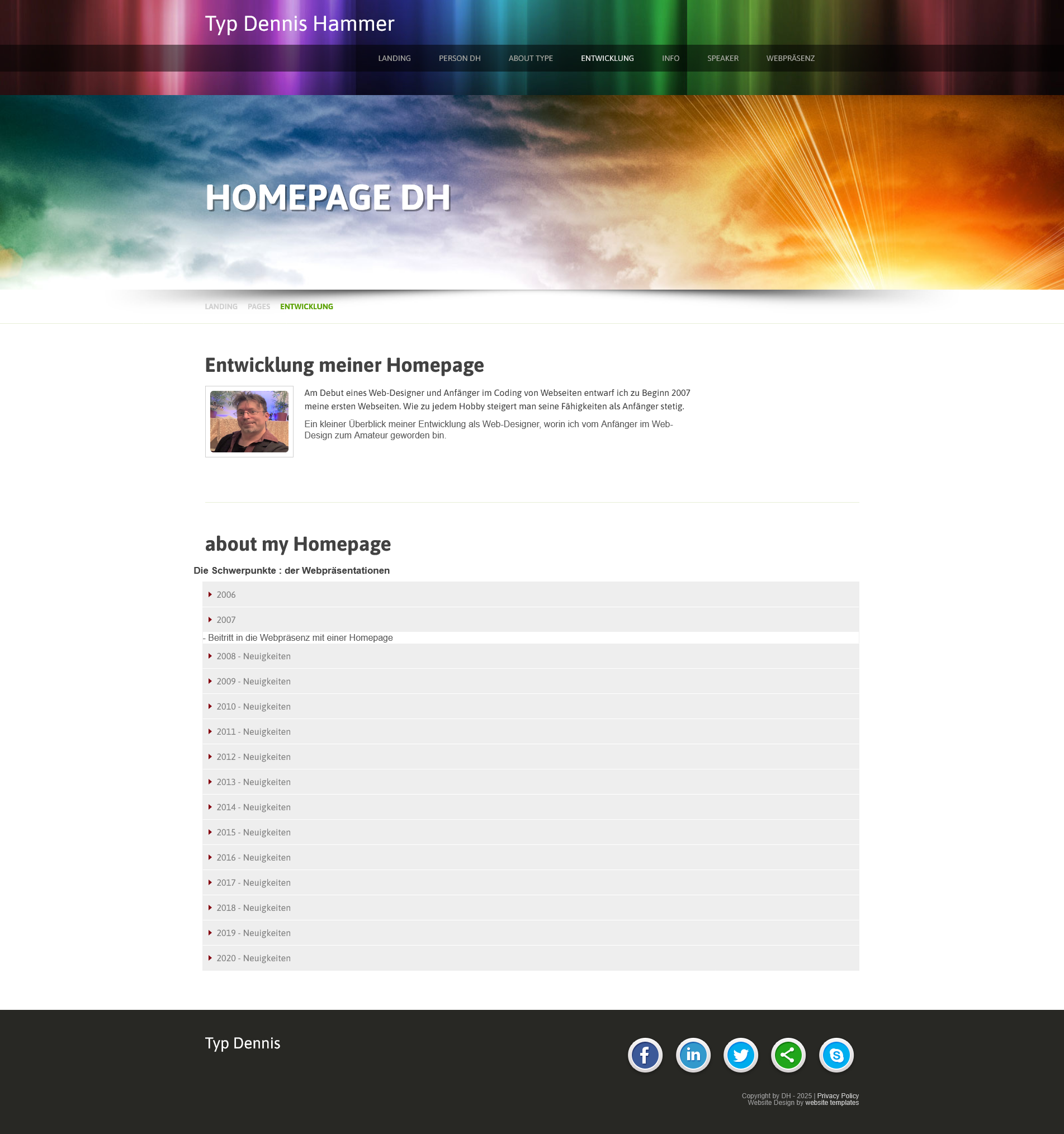 Homepage-layout-triggern