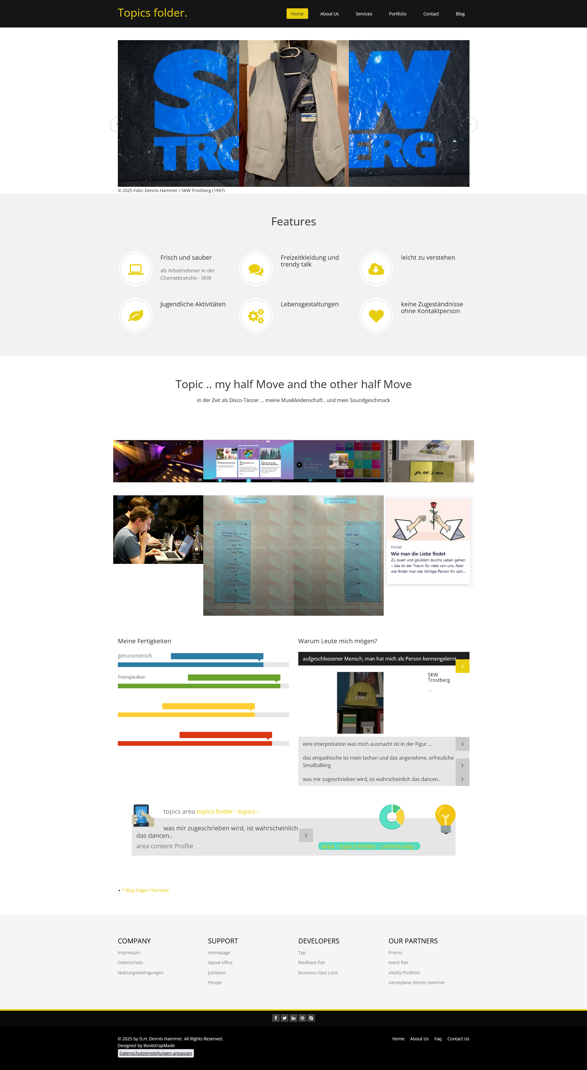 Homepage-layout-triggern