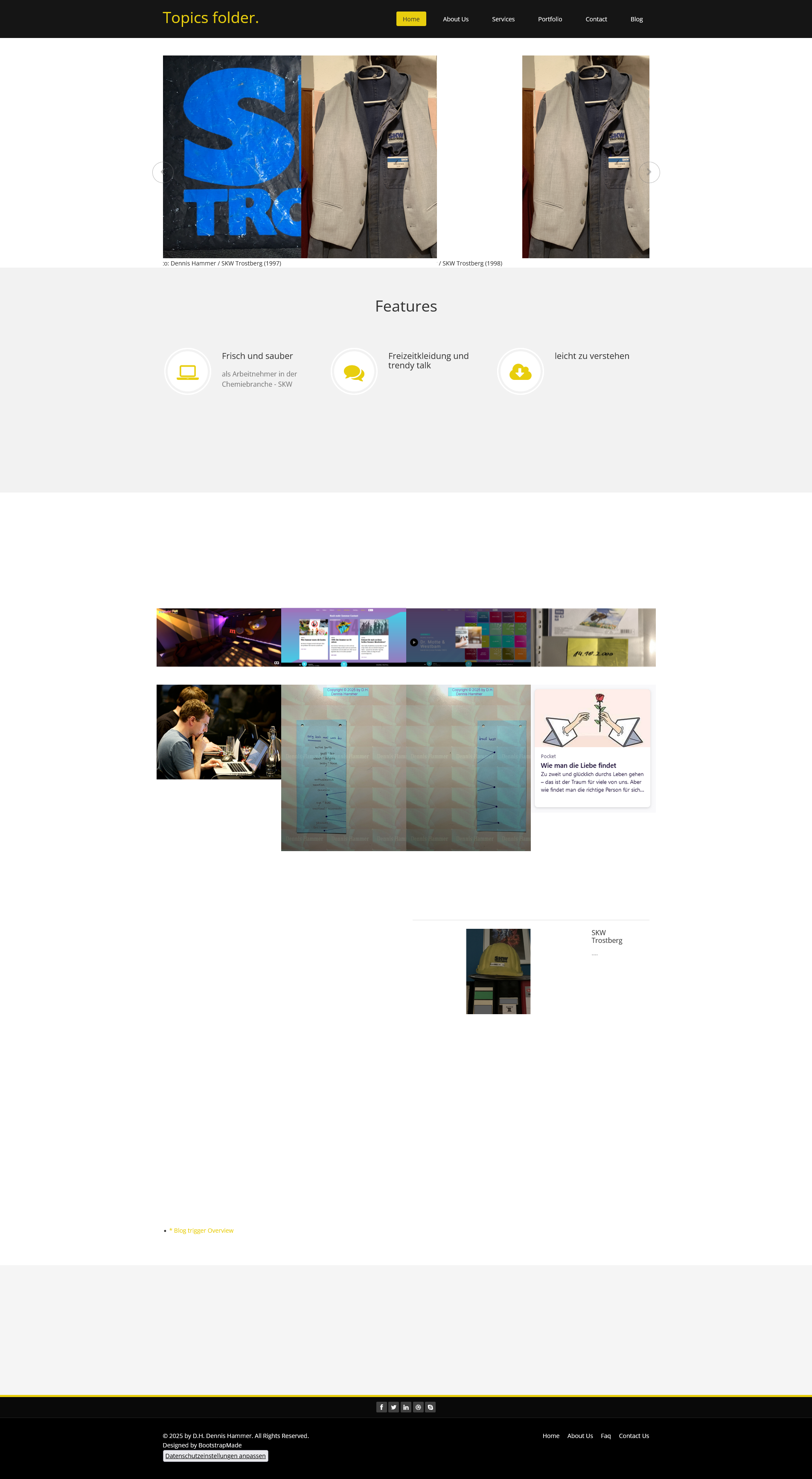 Homepage-layout-triggern